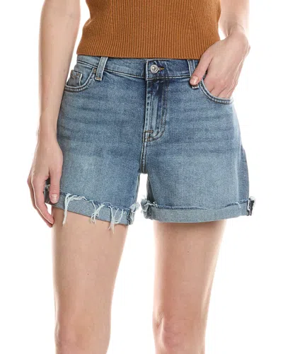 7 FOR ALL MANKIND MID-ROLL SHORE SHORT