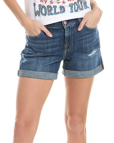 7 For All Mankind Mid Roll Short In Multi
