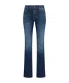 7 For All Mankind Mid-waist Bell Bottoms Jeans In Blue