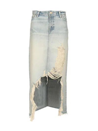 7 FOR ALL MANKIND MIDI SKIRT