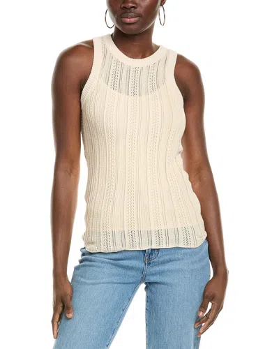 7 FOR ALL MANKIND 7 FOR ALL MANKIND MIXED STITCH SWEATER TANK