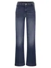 7 For All Mankind Modern Dojo High Waisted Flared Jeans In Gray