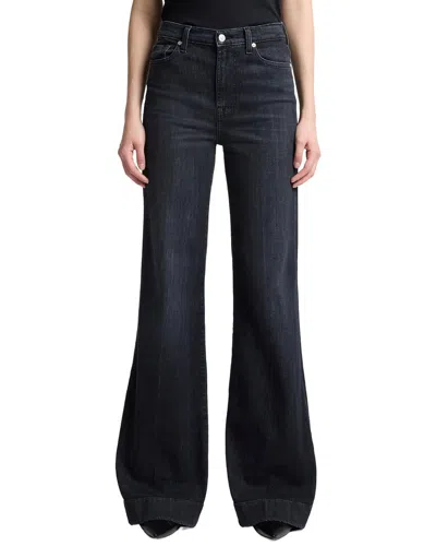 7 For All Mankind Modern Dojo Black Flare Jean