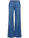 7 For All Mankind Modern Dojo High-waist Flared Jeans In Blue