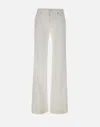 7 FOR ALL MANKIND 7 FOR ALL MANKIND MODERN DOJO FLARED WHITE JEANS