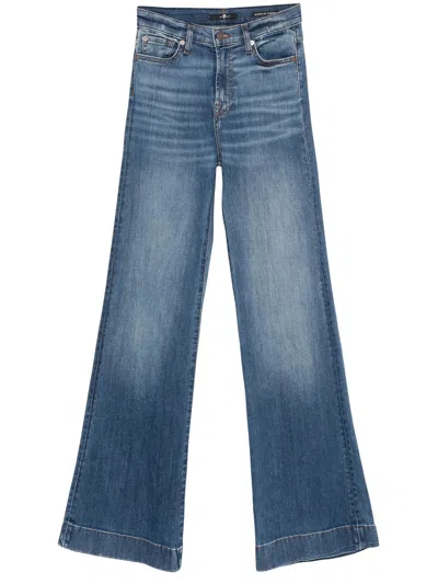 7 For All Mankind Modern Dojo Groovy In Black
