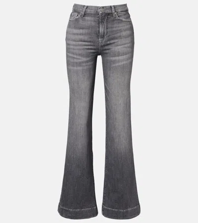 7 FOR ALL MANKIND MODERN DOJO HIGH-RISE FLARED JEANS