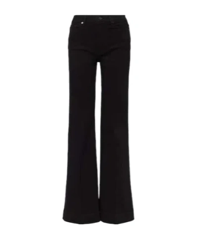 7 For All Mankind Modern Dojo High-rise Straight Jeans In Multi