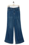 7 For All Mankind Modern Dojo High Waist Flare Jeans In Blue
