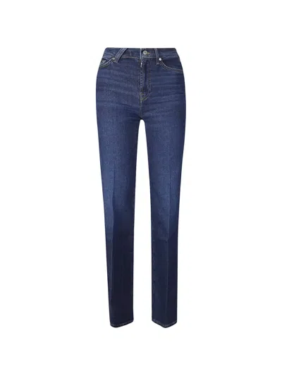 7 For All Mankind Modern Dojo Jeans In Blue