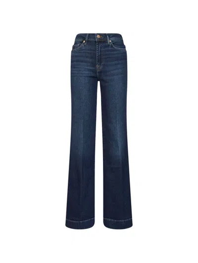 7 For All Mankind Modern Dojo Jeans In Blue