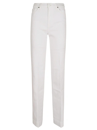 7 For All Mankind Modern Dojo Luxvinsol In White