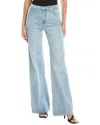 7 For All Mankind Modern Dojo Nador High-rise Trouser Flare Jean In Blue