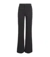 7 For All Mankind Modern Dojo Soho Flared Jeans In Black