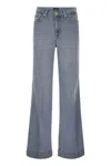 7 For All Mankind Modern Dojo Tailorless Tre Light Blue In Blue