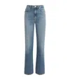 7 For All Mankind Modern Dojo Tailorless Straight Jeans In Blue