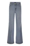 7 For All Mankind Modern Dojo Tailorless Tre Light Blue In Blue