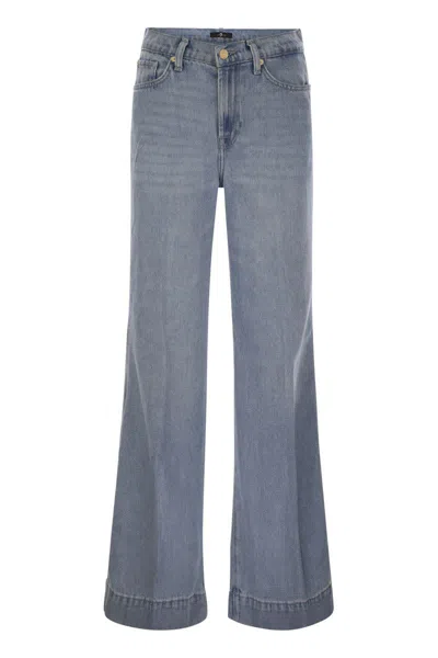 7 For All Mankind Modern Dojo Tailorless Tre Light Blue