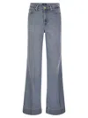 7 For All Mankind Modern Dojo Tailorless Tre Light Blue In Light Denim