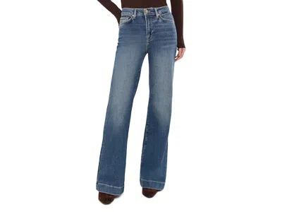 7 For All Mankind Modern Dojo Women's Dress Pants Tide Break: 25 34, Cotton/denim/spandex In Blue
