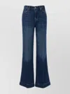 7 For All Mankind Western Modern Dojo Flared Jeans In Blue
