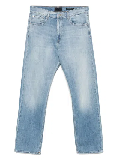 7 For All Mankind Modern Jeans In Blue