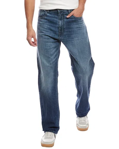 7 For All Mankind Modern Landing Straight Jean In Blue