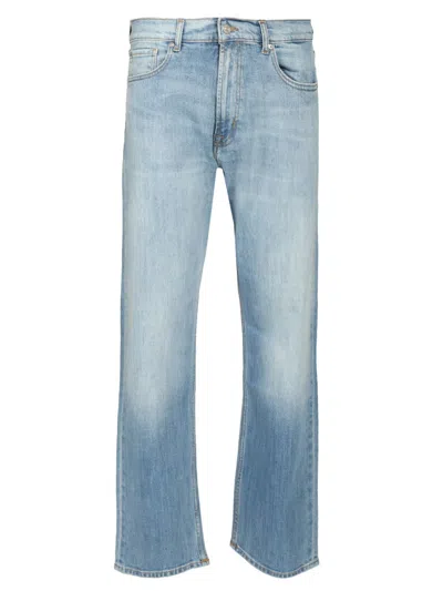 7 For All Mankind Modern Straight Crossover Jeans Light Blue
