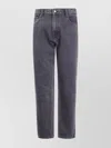 7 For All Mankind Modern Straight Fit Caviar Jeans In Gray