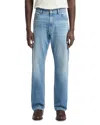 7 For All Mankind Modern Straight Fit Jeans In Blue
