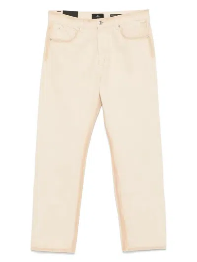 7 FOR ALL MANKIND `MODERN STRAIGHT FREEHAND` JEANS