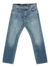7 For All Mankind Modern Straight Jeans In Blue