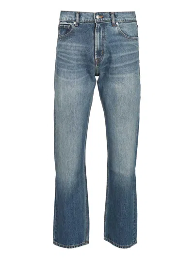 7 For All Mankind Modern Straight Jeans Blue