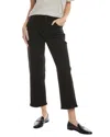 7 For All Mankind Scout Thunder Wide Leg Jean In Black