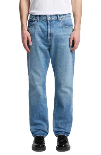 7 For All Mankind Modern Straight Leg Jeans In Blue