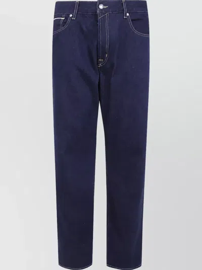 7 For All Mankind Modern Straight-leg Jeans In Multi