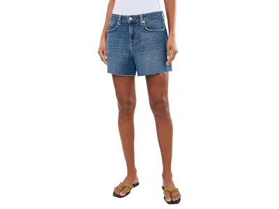 7 For All Mankind Monroe Long Shorts In Blue