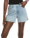 7 For All Mankind Monroe Time Off Long Short Jean In Blue