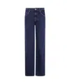 7 For All Mankind Tess Trouser Huntington Denim Clothing In Blue