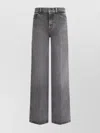7 For All Mankind Night Out High-waisted Wide-leg Jeans