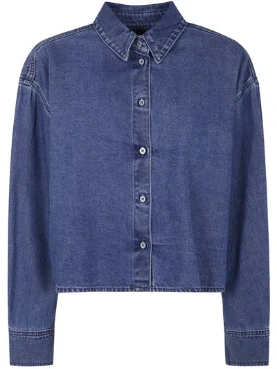 7 FOR ALL MANKIND 7 FOR ALL MANKIND "NINA" CROPPED SHIRT HIRO