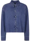 7 For All Mankind Denim Button-up Shirt