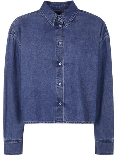 7 FOR ALL MANKIND 7 FOR ALL MANKIND "NINA" CROPPED SHIRT HIRO CLOTHING