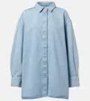 7 For All Mankind Nina Oversized Denim Shirt