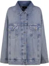 7 For All Mankind Sahara Jacket Collared Design Long Sleeves