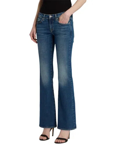 7 For All Mankind Original Tailorless New York Dark Bootcut Jean In Blue