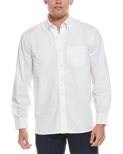 7 For All Mankind Oxford Shirt In White