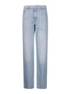 7 For All Mankind Tess Trousers Kansas In Blue