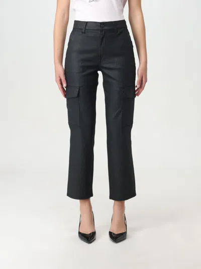 7 For All Mankind Pants  Woman Color Black