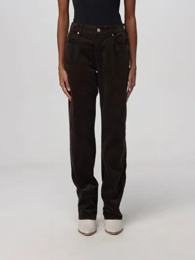 7 FOR ALL MANKIND PANTS 7 FOR ALL MANKIND WOMAN COLOR BROWN,H31325032